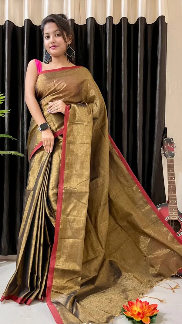 Choklet_Bengal_Tisu_Handloom_Saree