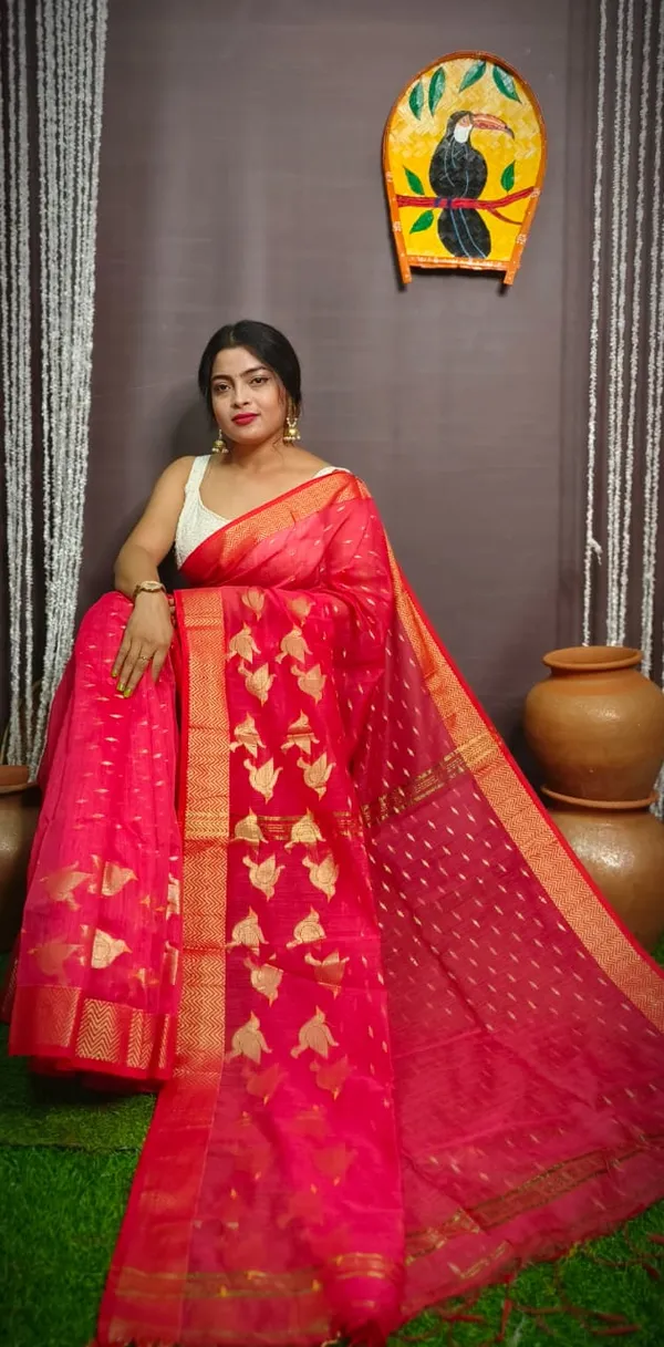 Pink_Cotton_by_silk_pakhi_saree
