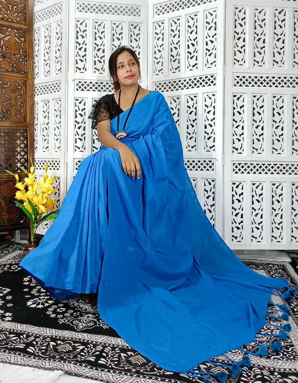 BlueCotton_Handloom_Saree