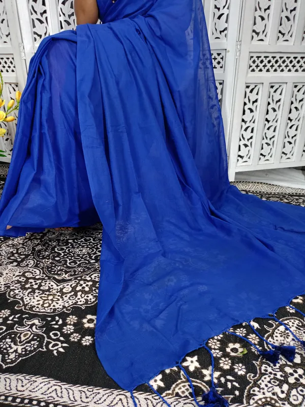 Blue_Cotton_Handloom_Saree