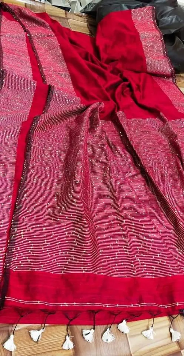 Prenda_Cotton_Silk_Sequence_Handloom_Saree
