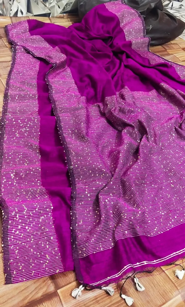 Prenda_Cotton_Silk_Sequence_Handloom_Saree
