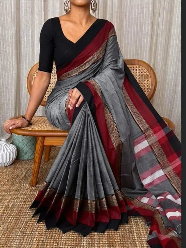 Gray_Weaving_Work_Cotton_Handloom_Saree