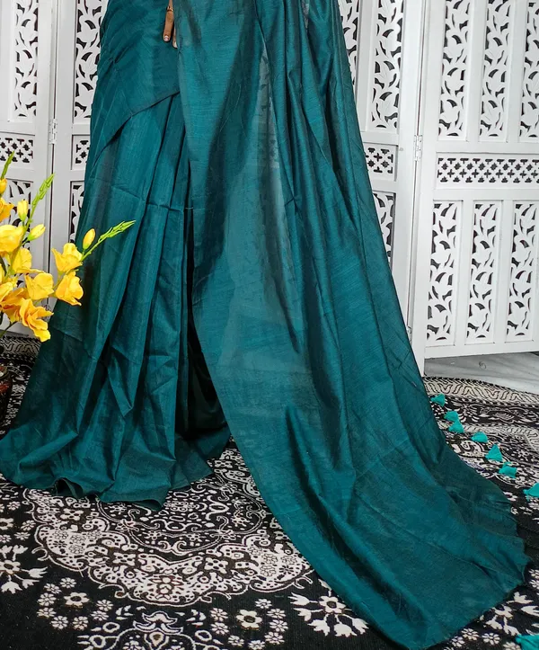Green_Cotton_Handloom_saree_for_women