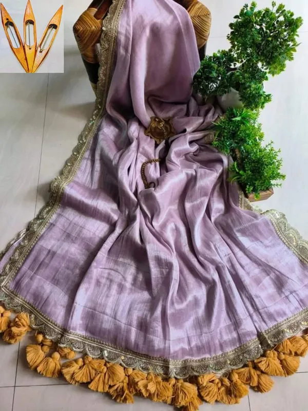 Prenda_Lavender_Pure_Raga_Tissue_Lace_Border_Design_Handloom_Saree
