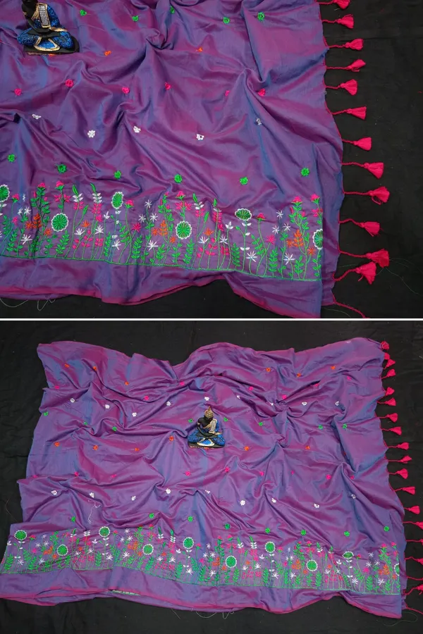 Prenda_Purple_Best_Cotton_Woven_Design_Handloom_Saree