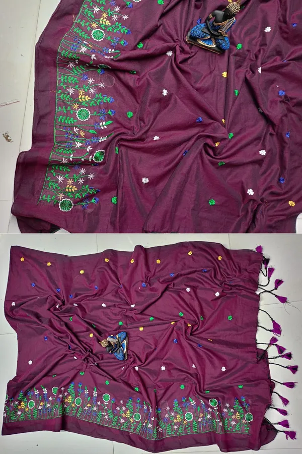 Prenda_Purple_Best_Cotton_Woven_Design_Handloom_Saree