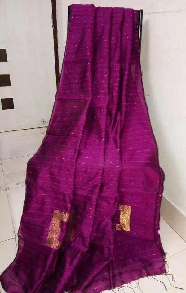 Prenda_Purple_Trending_Cotton_Silk_Box_Sequence_Design_Saree