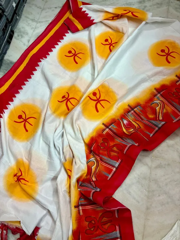 White_Durga_Puja_Special_Cotton_Handloom_Saree