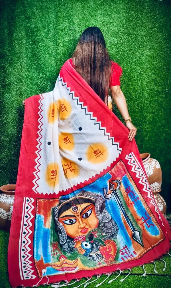 White_Durga_Puja_Special_Cotton_Handloom_Saree