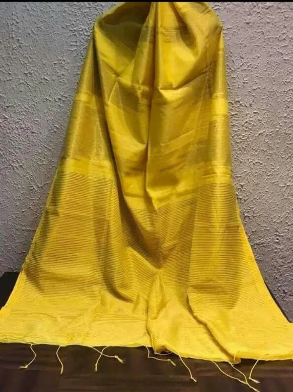 Prenda_Yellow_Trendy_Look_Cotton_Silk_Zari_Temple_Design_Saree