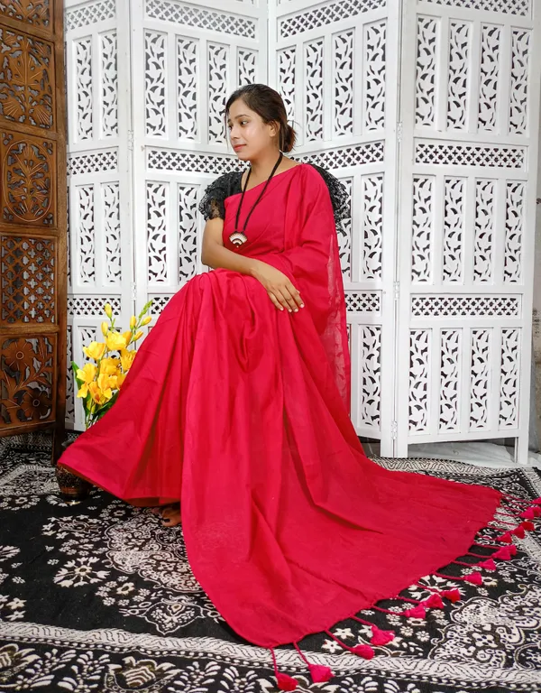Red_Cotton_Handloom_Saree