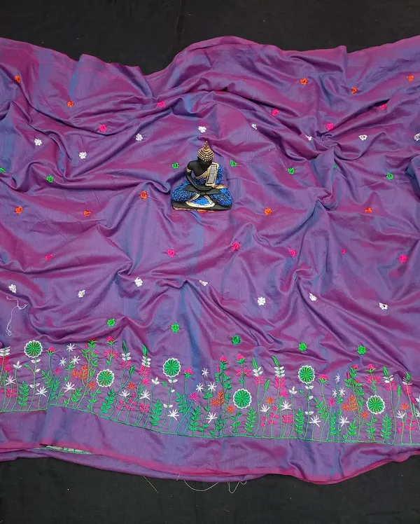 Prenda_Purple_Best_Cotton_Woven_Design_Handloom_Saree