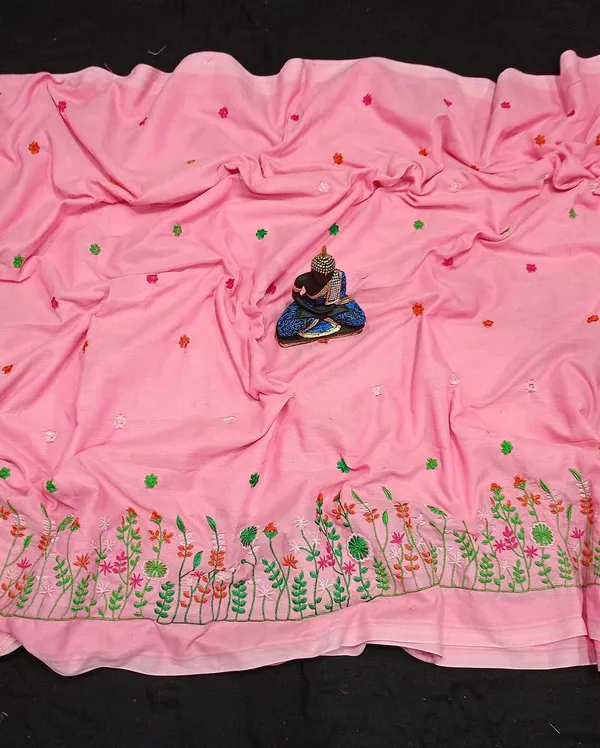 Prenda_Peach_Best_Cotton_Woven_Design_Handloom_Saree