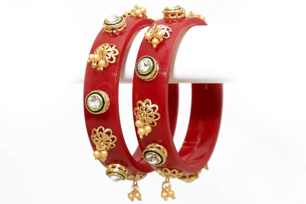Red_Alloy_Gold_Plated_Kada_For_Women