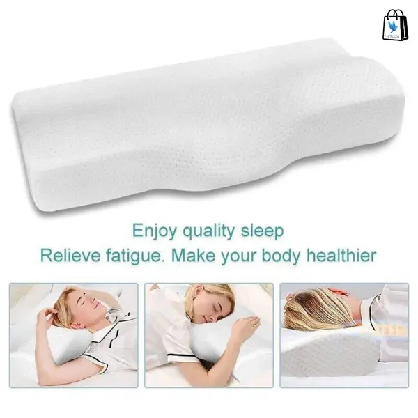 Cervical_Contour_Memory_Foam_Pillow_for_Sleeping,Orthopedic_Pillow_for_Neck_Pain