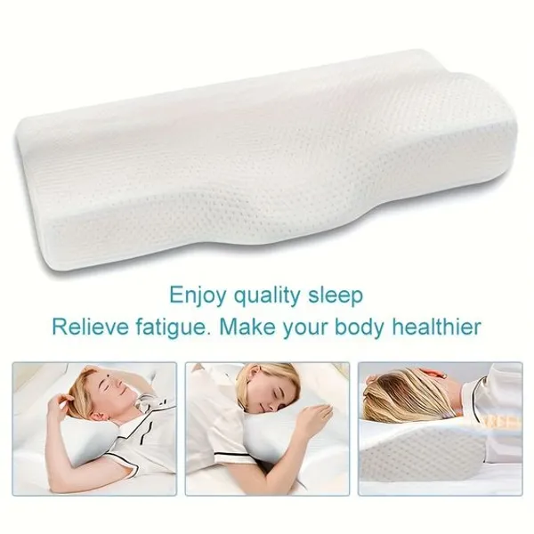 Cervical_Contour_Memory_Foam_Pillow_for_Sleeping,Orthopedic_Pillow_for_Neck_Pain