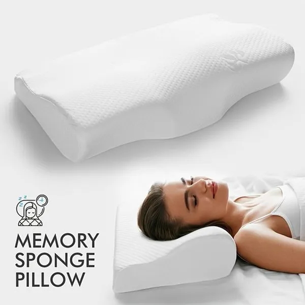 Cervical_Contour_Memory_Foam_Pillow_for_Sleeping,Orthopedic_Pillow_for_Neck_Pain