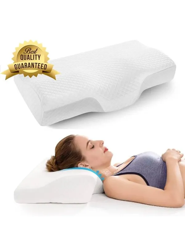 Cervical_Contour_Memory_Foam_Pillow_for_Sleeping,Orthopedic_Pillow_for_Neck_Pain