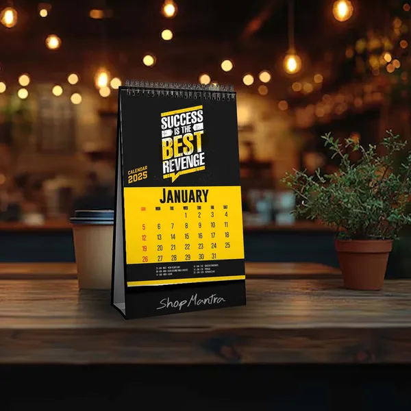 Table_Top_Desk_Standing_Calendar_2025_Desk_Calendar_2025_Table_Calendar_2025_Home_And_Office_Calendar_2025_Motivational_Quotes_Desk_Calendar_2025_Size_5.5"_X_9"_Inch