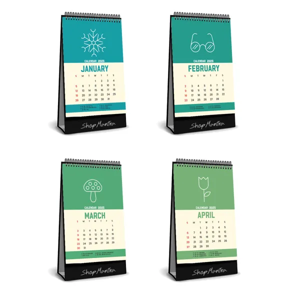 Table_Top_Desk_Standing_Calendar_2025_Desk_Calendar_2025_Table_Calendar_2025_Home_And_Office_Calendar_2025_Cute_Icon_Standing_Calendar_2025_Size_5.5"_X_9"_Inch