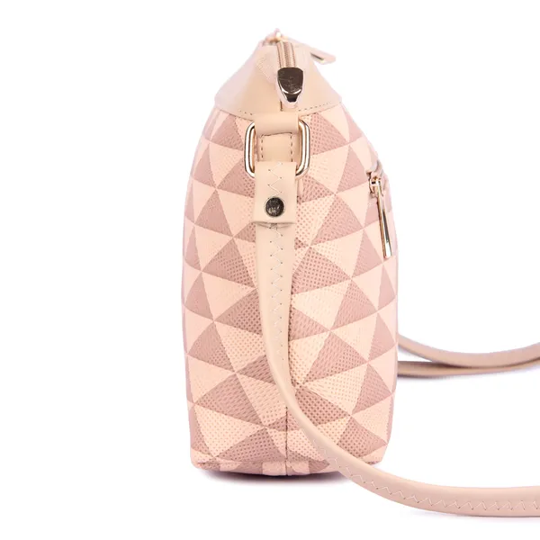 ShopMantra_Women's_PU_Leather_Sling_Bag_-_Stylish_Crossbody_Shoulder_Bag_with_Adjustable_Strap,_Spacious_Interior,_and_Zippered_Compartments-Peach