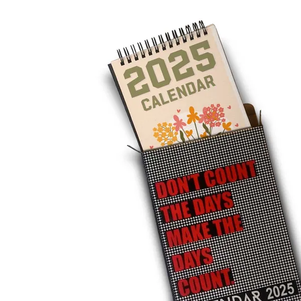 Table_Top_Desk_Standing_Calendar_2025_Desk_Calendar_2025_Table_Calendar_2025_Home_And_Office_Calendar_2025_Floral_Desk_Calendar_2025_Size_5.5"_X_9"_Inch