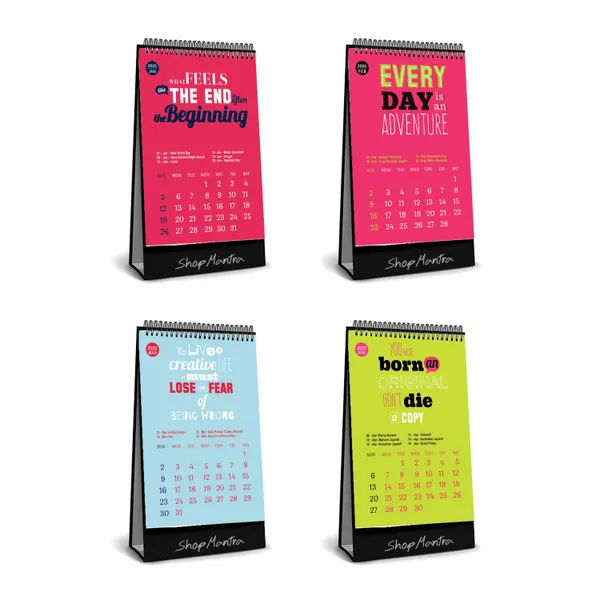 2025_Tabletop_Desk_Calendar,Elegant_Standing_Design_for_Office_&_Home_Motivational_Life_Quotes_Calendar_2025