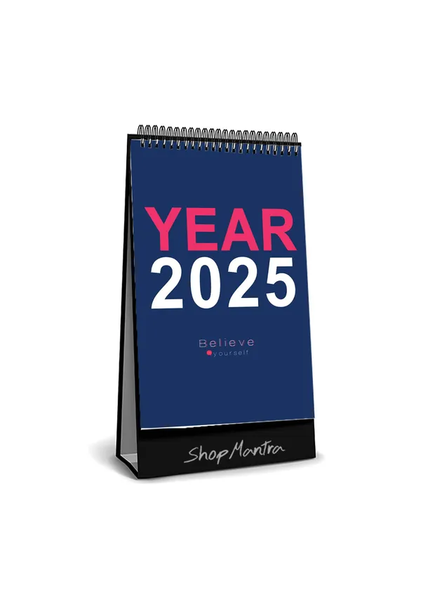 2025_Tabletop_Desk_Calendar,Elegant_Standing_Design_for_Office_&_Home_Motivational_Life_Quotes_Calendar_2025