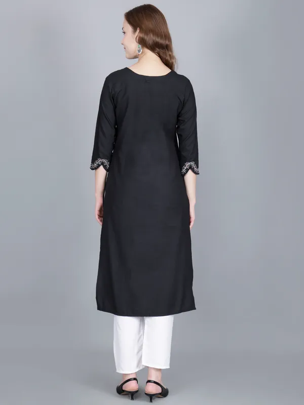 Black_Cotton_kurti_