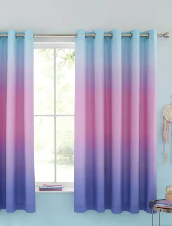 Pack_Of_2_Solid_Polyester_piece_Multi_Color_Heavy__European_semi_transparent_Curtains_Grommet_Curtain?for?Living?Room