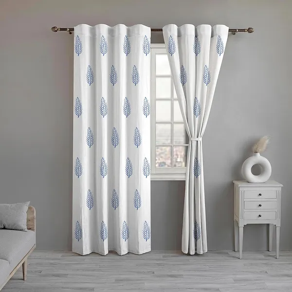 Pack_Of_2-_Polyester_piece_White_Blue_printed_Heavy__European_semi_transparent_Curtains_Grommet_Curtain?for?Living?Room