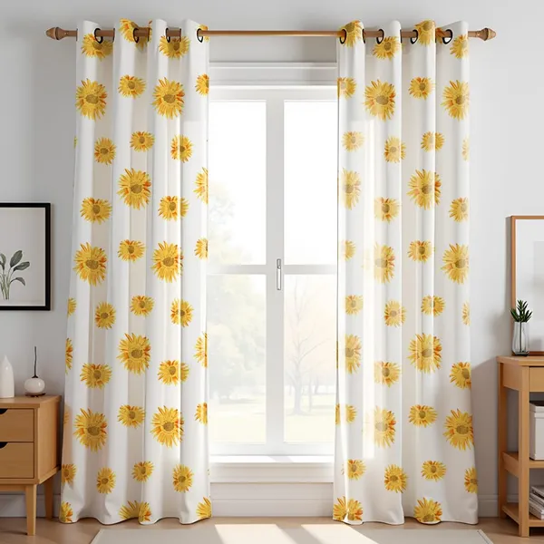 High_Quality_3D_Digital_Print_Eyelet_Curtain_for_Home_&_Office_|_Premium_Polyester_Door/Window_Curtain_|_Modern_Stylish_Floral_Abstract_Room_Decor❤️