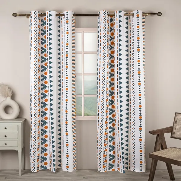 Pack_Of_2-_Polyester_piece_Indie_print__Heavy__European_semi_transparent_Curtains_Grommet_Curtain?for?Living?Room
