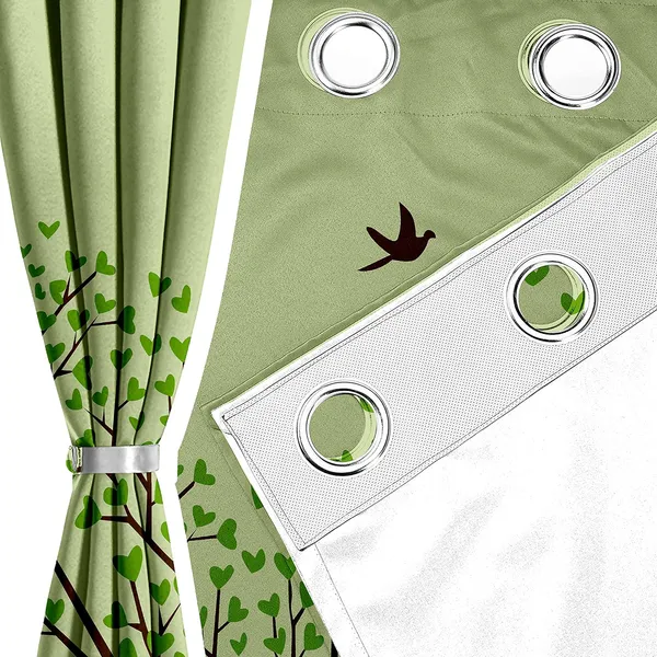 Pack_Of_2-_Polyester_piece_Green_printed_Color_Heavy__European_semi_transparent_Curtains_Grommet_Curtain?for?Living?Room