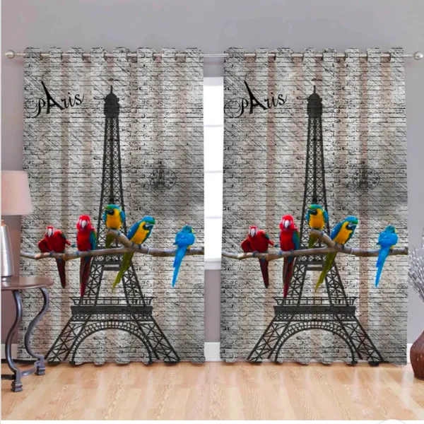 Pack_Of_2-_Polyester_piece_Cream_floral_printed_Heavy__European_semi_transparent_Curtains_Grommet_Curtain?for?Living?Room