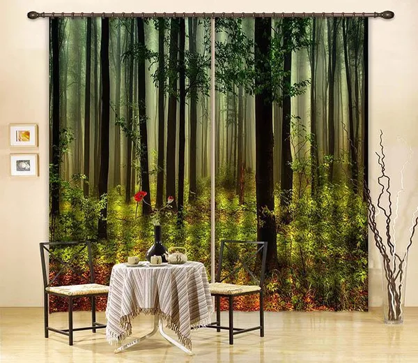 Pack_Of_2-_Polyester_piece_Peacock_printed_Heavy__European_semi_transparent_Curtains_Grommet_Curtain?for?Living?Room