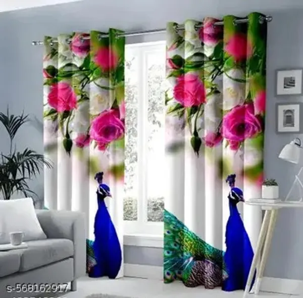 Pack_Of_2-_Polyester_piece_Village_scene_printed_Heavy__European_semi_transparent_Curtains_Grommet_Curtain?for?Living?Room