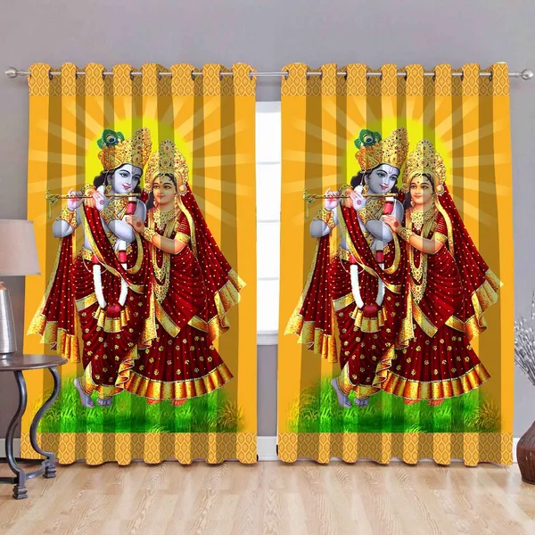 Pack_Of_2-_Polyester_piece_Village_scene_printed_Heavy__European_semi_transparent_Curtains_Grommet_Curtain?for?Living?Room