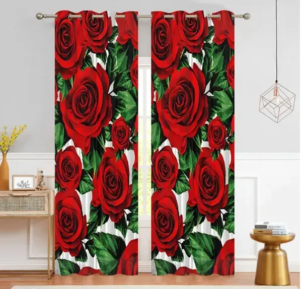 Pack_Of_2-_Polyester_piece_White_Floral_printed_Heavy__European_semi_transparent_Curtains_Grommet_Curtain?for?Living?Room