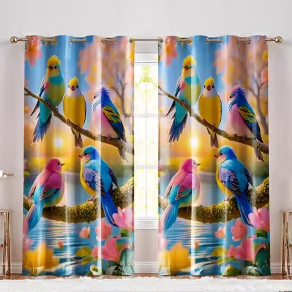 Pack_Of_2-_Polyester_piece__peacock__printed_Heavy__European_semi_transparent_Curtains_Grommet_Curtain?for?Living?Room
