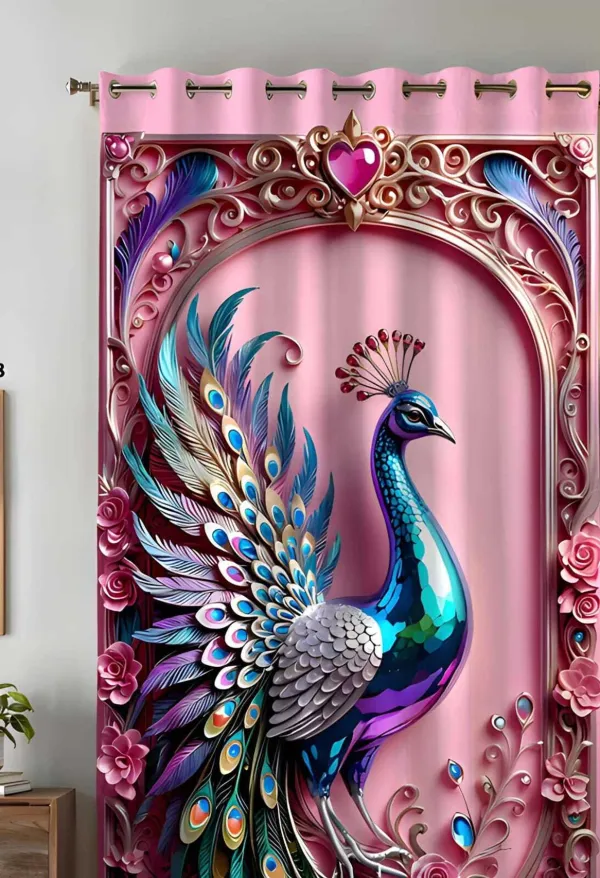 Pack_Of_2-_Polyester_piece_peacock_digital__printed_Heavy__European_semi_transparent_Curtains_Grommet_Curtain?for?Living?Room