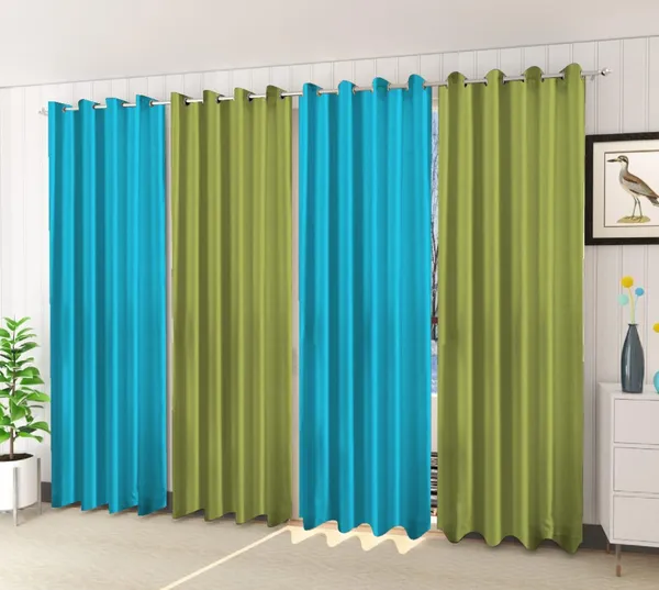 Pack_Of_4-_Polyester_solid_piece_Heavy__European_semi_transparent_Curtains_Grommet_Curtain?for?Living?Room