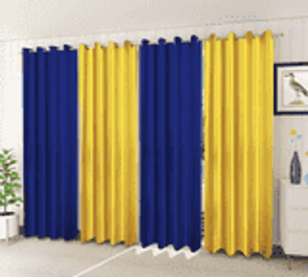 Pack_Of_4-_Polyester_solid_piece_Heavy__European_semi_transparent_Curtains_Grommet_Curtain?for?Living?Room