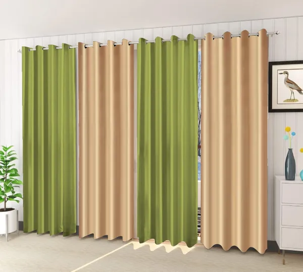 Pack_Of_4-_Polyester_solid_piece_Heavy__European_semi_transparent_Curtains_Grommet_Curtain?for?Living?Room