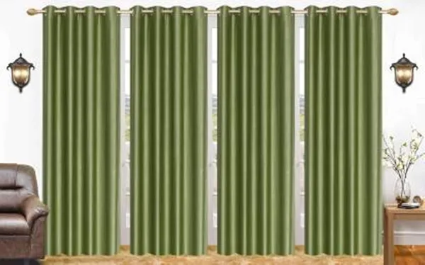 Pack_Of_4-_Polyester_solid_piece_Heavy__European_semi_transparent_Curtains_Grommet_Curtain?for?Living?Room