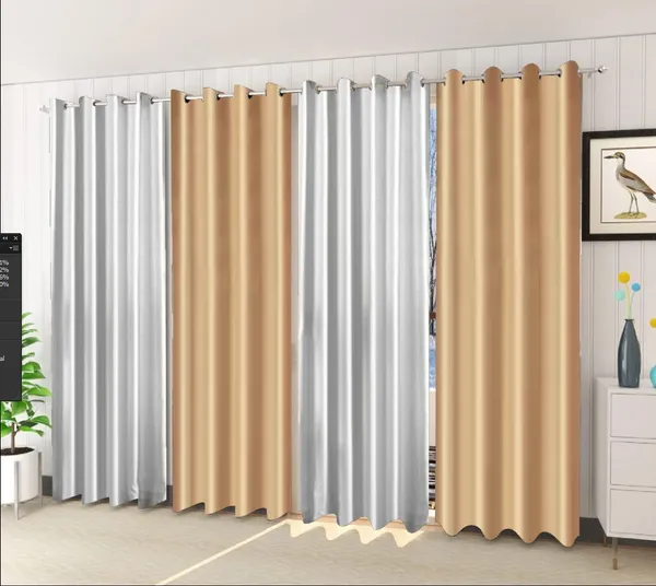 Pack_Of_4-_Polyester_solid_piece_Heavy__European_semi_transparent_Curtains_Grommet_Curtain?for?Living?Room
