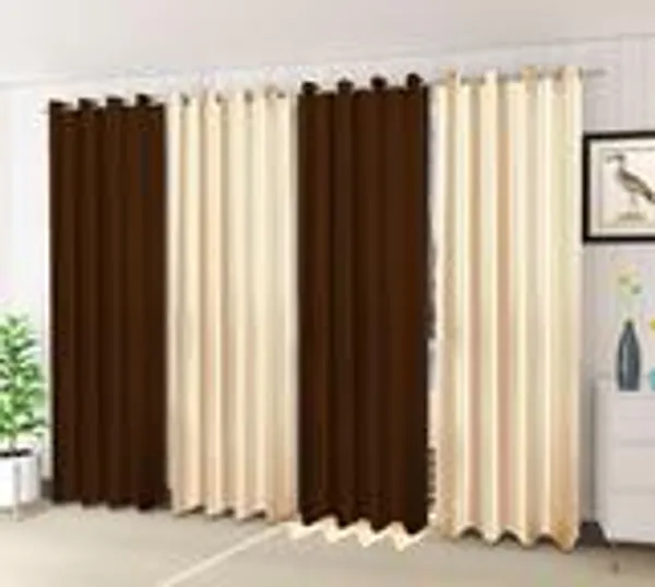 Pack_Of_4-_Polyester_solid_piece_Heavy__European_semi_transparent_Curtains_Grommet_Curtain?for?Living?Room