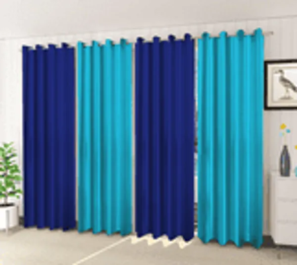 Pack_Of_4-_Polyester_solid_piece_Heavy__European_semi_transparent_Curtains_Grommet_Curtain?for?Living?Room