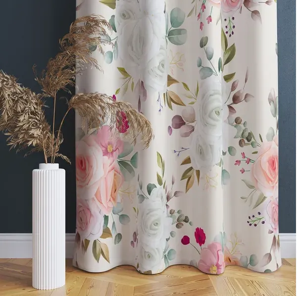Pack_Of_2-_Polyester_piece_Cream_Flower_print_Heavy__European_semi_transparent_Curtains_Grommet_Curtain?for?Living?Room